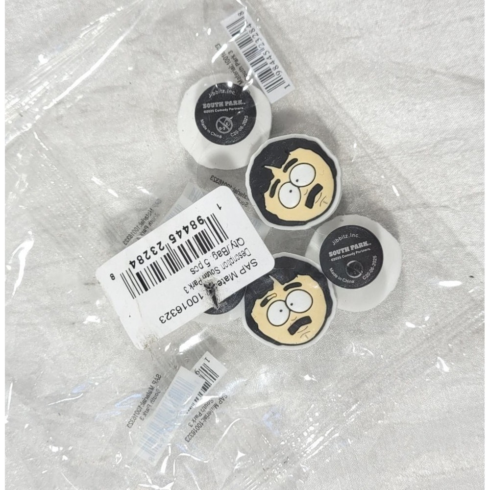 5 Jibbitz South Park Randy Croc Shoe Charms